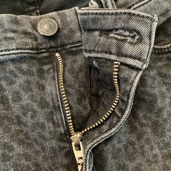 All Saints Black & Gray Grace you Skinny Jeans Size 30 - Picture 12 of 16